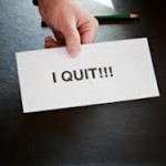 resign