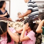 family fighting
