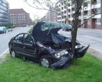 involved in car crash