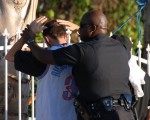 under arrest
