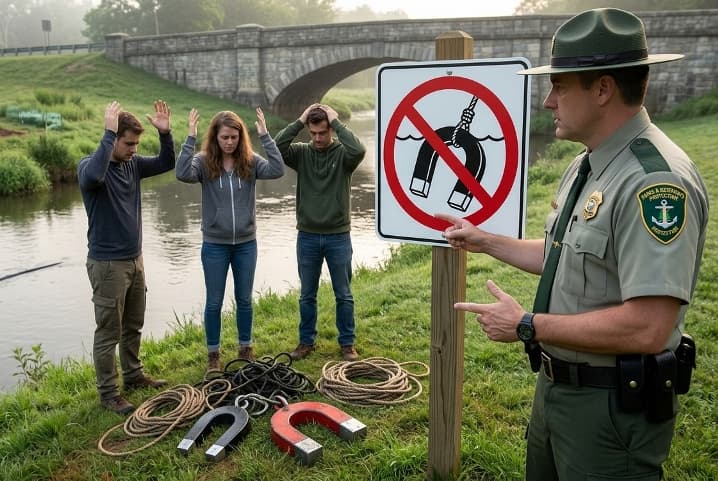 Where Magnet Fishing Illegal